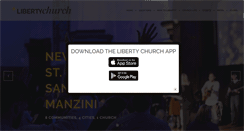 Desktop Screenshot of libertychurch.com